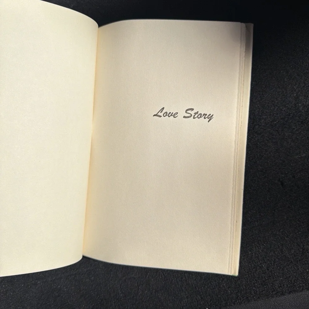Love Story ~ Erich Segal ~ Vintage 1970 HCDJ 1st/1st ~ Romance ~ Harper & Row
